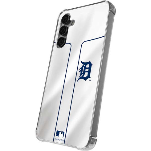 MLB Detroit Tigers Home Jersey Galaxy S24 Plus Clear Case