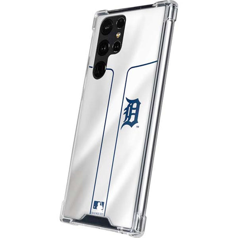 MLB Detroit Tigers Home Jersey Galaxy S24 Ultra Clear Case