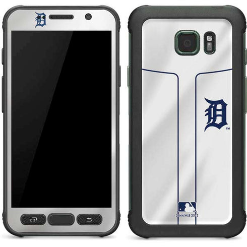 MLB Detroit Tigers Home Jersey Galaxy S7 Active Skin