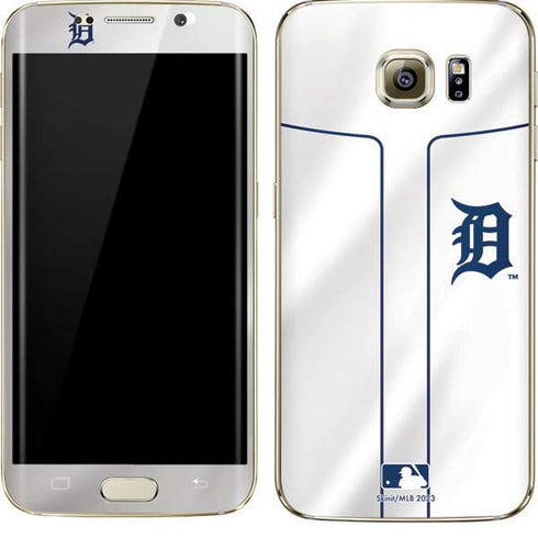 MLB Detroit Tigers Home Jersey Galaxy S7 Edge Skin