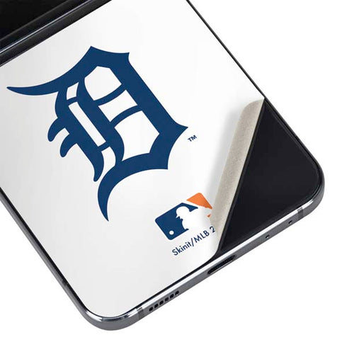 MLB Detroit Tigers Home Jersey Galaxy Z Flip5 5G Skin