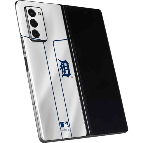 MLB Detroit Tigers Home Jersey Galaxy Z Fold2 5G Skin