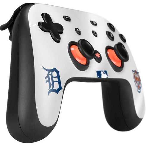 MLB Detroit Tigers Home Jersey Google Stadia Controller Skin