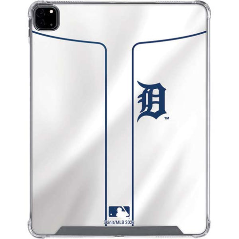 MLB Detroit Tigers Home Jersey iPad Pro 12.9in (2020) Clear Case