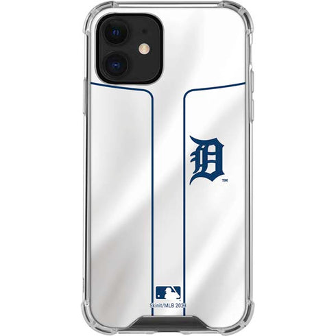 MLB Detroit Tigers Home Jersey iPhone 12 Mini Clear Case