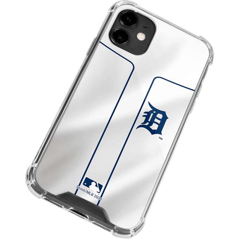 MLB Detroit Tigers Home Jersey iPhone 12 Mini Clear Case