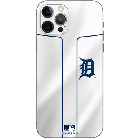 MLB Detroit Tigers Home Jersey iPhone 12 Pro Skin