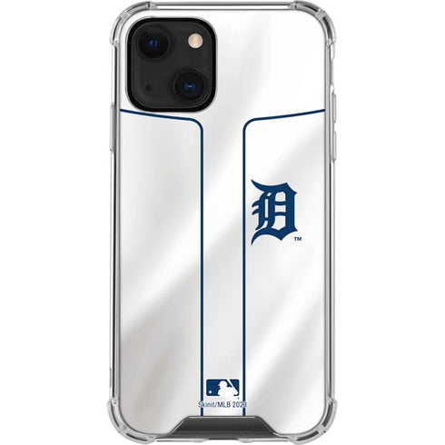 MLB Detroit Tigers Home Jersey iPhone 13 Mini Clear Case