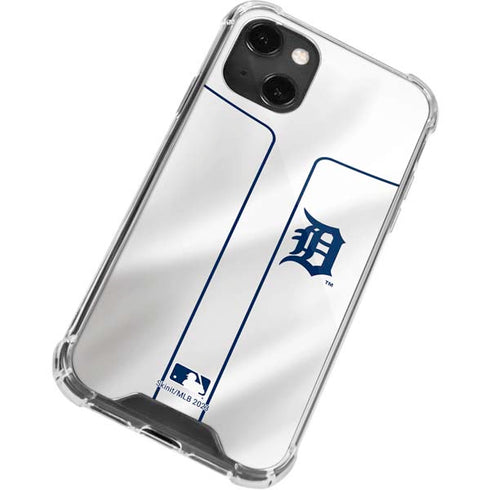 MLB Detroit Tigers Home Jersey iPhone 14 Plus Clear Case