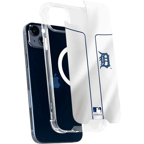 MLB Detroit Tigers Home Jersey iPhone 15 Plus MagSafe Case