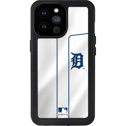 MLB Detroit Tigers Home Jersey iPhone 14 Pro Max Waterproof Case