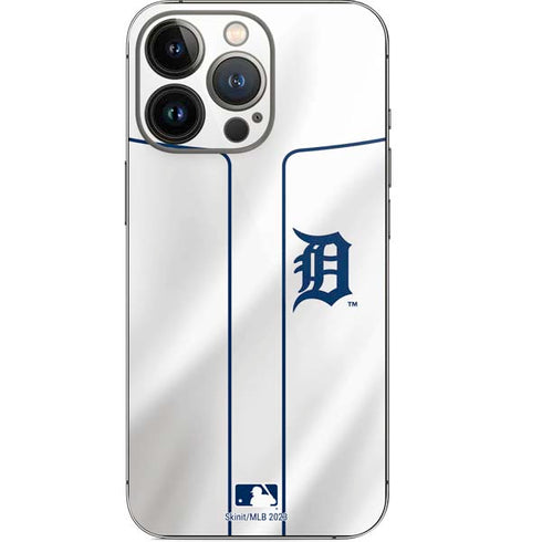 MLB Detroit Tigers Home Jersey iPhone 14 Pro Skin