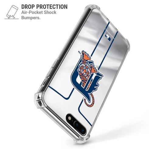 MLB Detroit Tigers Home Jersey iPhone 7/8 Plus Clear Case