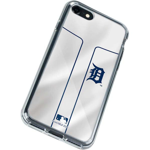 MLB Detroit Tigers Home Jersey iPhone SE (2nd & 3rd Gen) Clear Case
