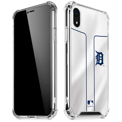 MLB Detroit Tigers Home Jersey iPhone XR Clear Case