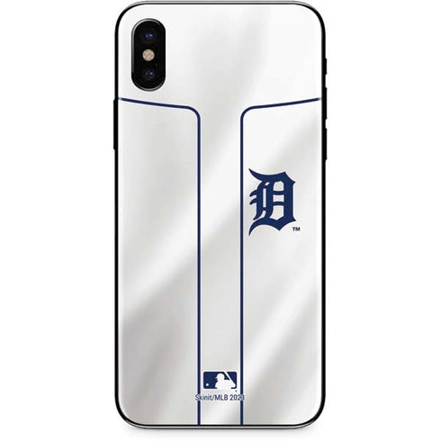 MLB Detroit Tigers Home Jersey iPhone XS Skin