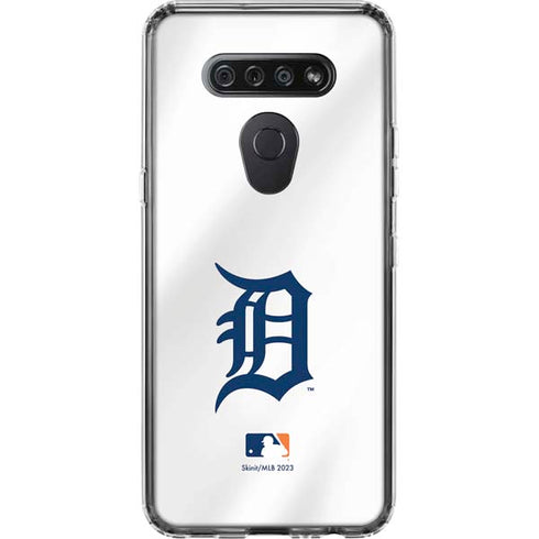 MLB Detroit Tigers Home Jersey LG K51/Q51 Clear Case