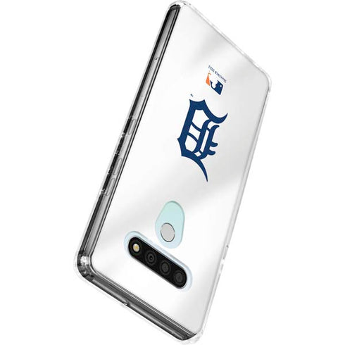 MLB Detroit Tigers Home Jersey LG Stylo 6 Clear Case