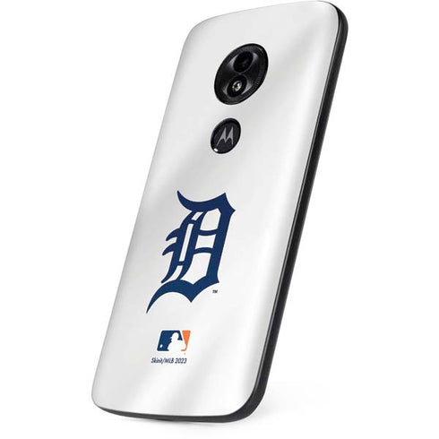 MLB Detroit Tigers Home Jersey Moto E5 Play Skin