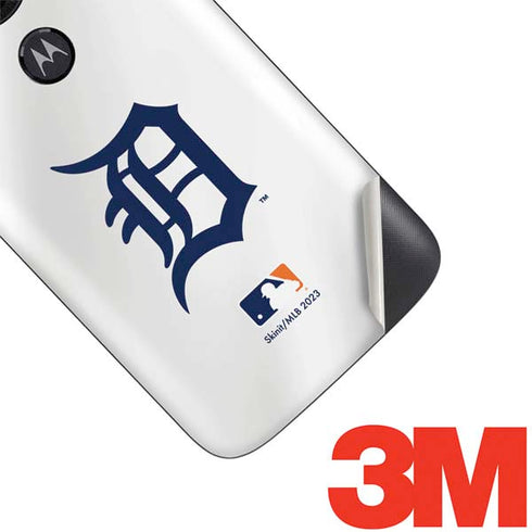 MLB Detroit Tigers Home Jersey Moto E5 Play Skin