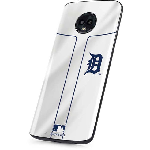 MLB Detroit Tigers Home Jersey Moto G6 Skin