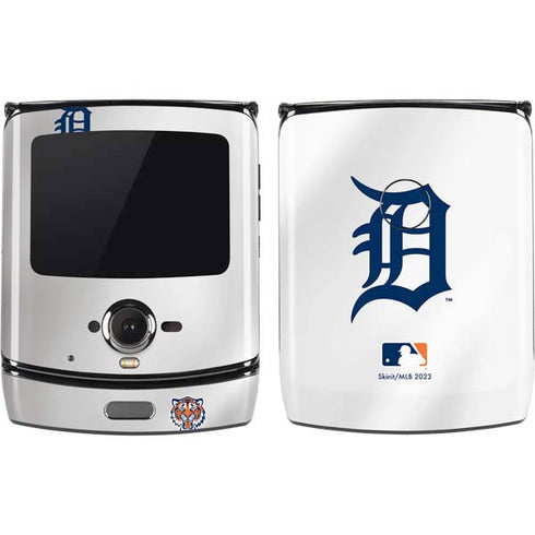 MLB Detroit Tigers Home Jersey Motorola RAZR Skin