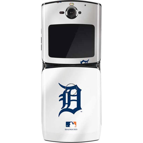 MLB Detroit Tigers Home Jersey Motorola RAZR Skin