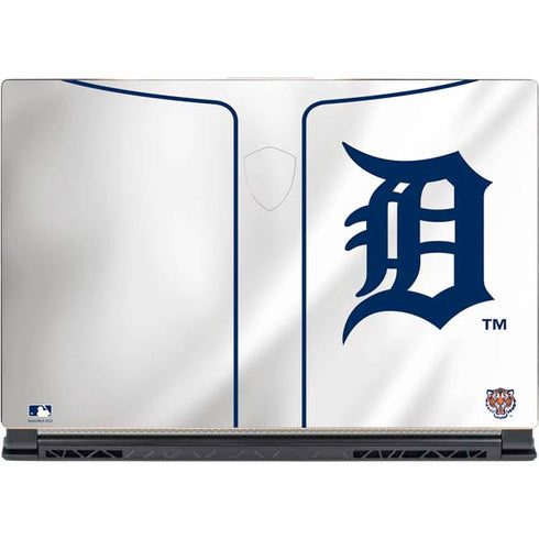 MLB Detroit Tigers Home Jersey MSI GS65 Stealth Laptop Skin