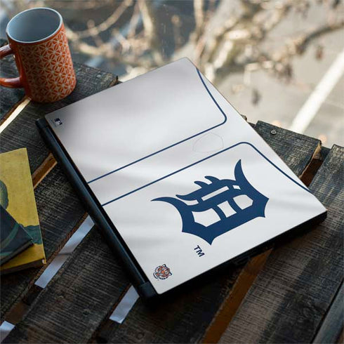 MLB Detroit Tigers Home Jersey MSI GS65 Stealth Laptop Skin