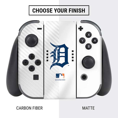 MLB Detroit Tigers Home Jersey Nintendo Switch Bundle Skin