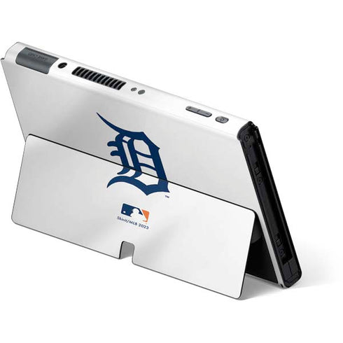 MLB Detroit Tigers Home Jersey Nintendo Switch OLED (2021) Skin