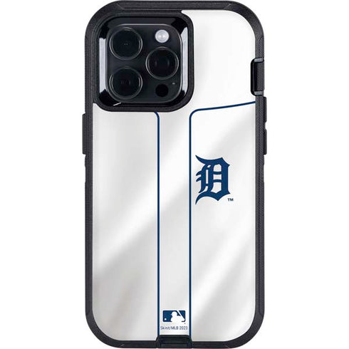 MLB Detroit Tigers Home Jersey Otterbox Defender iPhone Skin