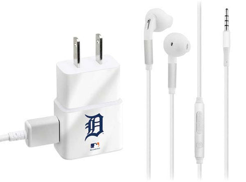 MLB Detroit Tigers Home Jersey Phone Charger Skin