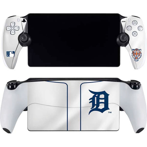 MLB Detroit Tigers Home Jersey PlayStation Portal Remote Player Skin