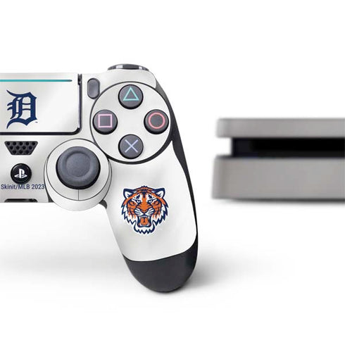 MLB Detroit Tigers Home Jersey PS4 Slim Bundle Skin