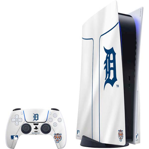 MLB Detroit Tigers Home Jersey PS5 Bundle Skin