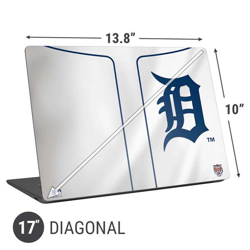 MLB Detroit Tigers Home Jersey Universal Laptop 17in (13.8 x 10in) Skin