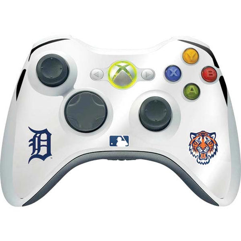 MLB Detroit Tigers Home Jersey Xbox 360 Wireless Controller Skin