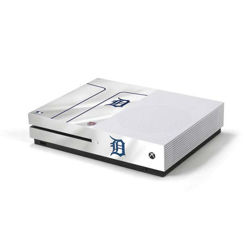 MLB Detroit Tigers Home Jersey Xbox One S Console Skin