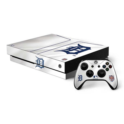 MLB Detroit Tigers Home Jersey Xbox One X Bundle Skin