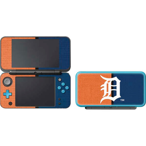 MLB Detroit Tigers Split Nintendo 2DS XL (2017) Skin