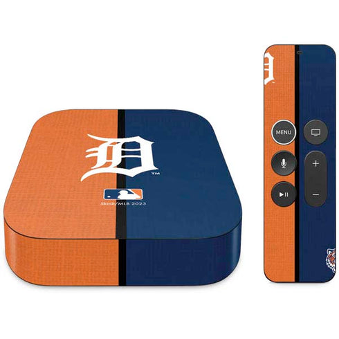 MLB Detroit Tigers Split Apple TV Skin