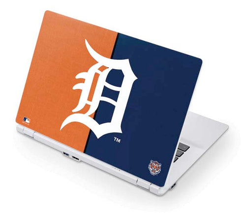 MLB Detroit Tigers Split Acer Chromebook Skin