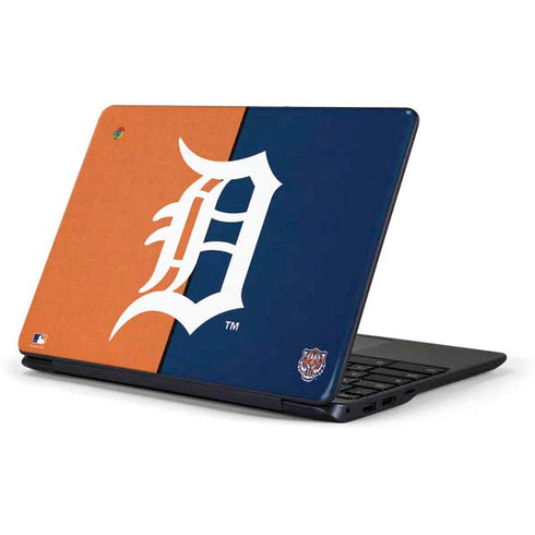 MLB Detroit Tigers Split Samsung Chromebook Skin