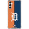 MLB Detroit Tigers Split Galaxy A14 5G Clear Case