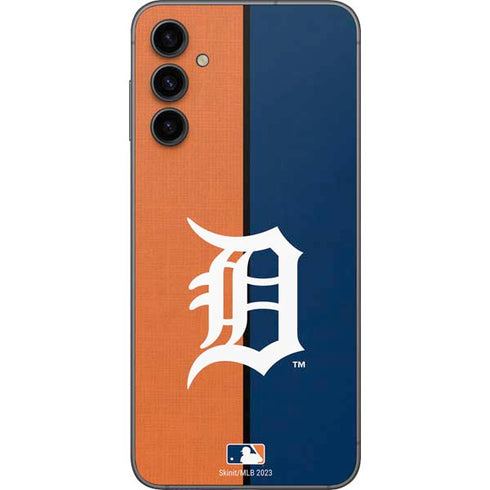 MLB Detroit Tigers Split Galaxy A14 5G Skin
