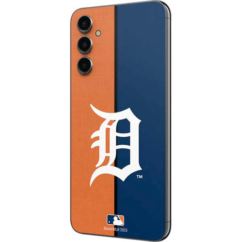 MLB Detroit Tigers Split Galaxy A14 5G Skin
