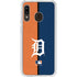 MLB Detroit Tigers Split Galaxy A20 Clear Case
