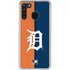 MLB Detroit Tigers Split Galaxy A21 Clear Case