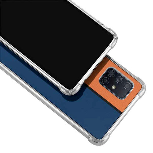 MLB Detroit Tigers Split Galaxy A51 5G Clear Case